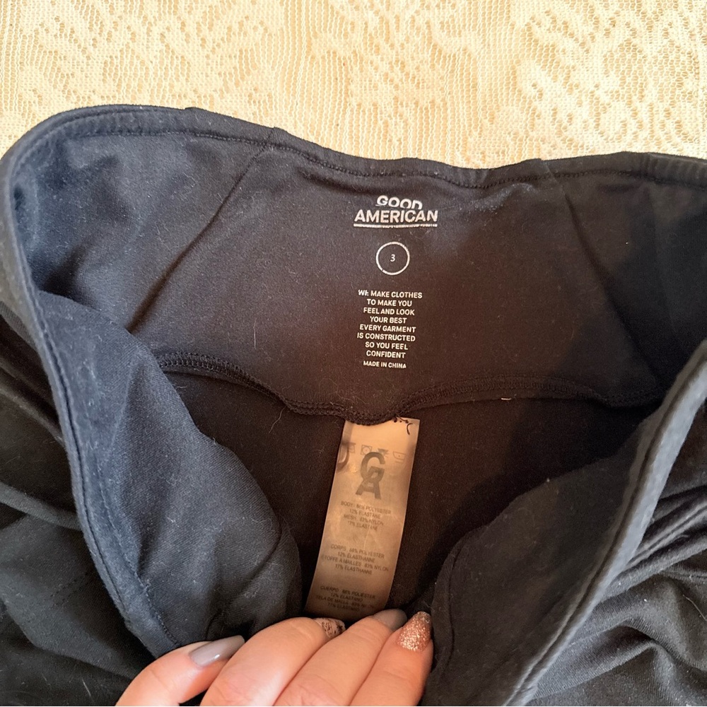 Good American lace up side pants - Picture 4 of 9